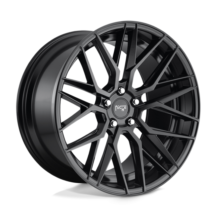 Alloy Wheel, Niche Road Wheels M190 GAMMA, 19x9.5, ET 40, 5x120, 72.56, Black - EDK.ro