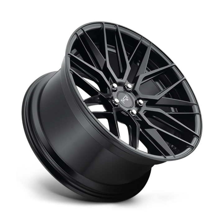 Alloy Wheel, Niche Road Wheels M190 GAMMA, 19x9.5, ET 40, 5x120, 72.56, Black - EDK.ro