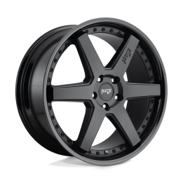Alloy Wheel, Niche Road Wheels M192 ALTAIR, 19x8.5, ET 35, 5x120, 72.56, Black - EDK.ro