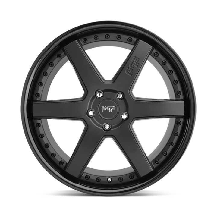 Alloy Wheel, Niche Road Wheels M192 ALTAIR, 19x8.5, ET 35, 5x120, 72.56, Black - EDK.ro