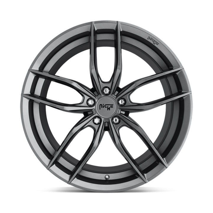 Jantă de Aluminiu, Niche Road Wheels M204 VOSSO, 20x9.0, ET 35, 5x120, 74.1, Antracit - EDK.ro