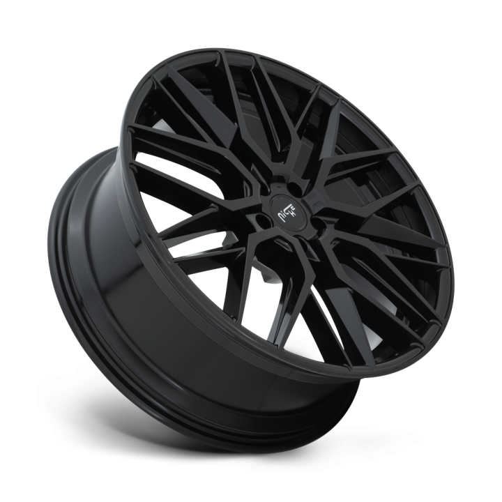 Alloy Wheel, Niche Road Wheels M224 GAMMA, 24x10.0, ET 35, 5x120, 74.1, Black - EDK.ro