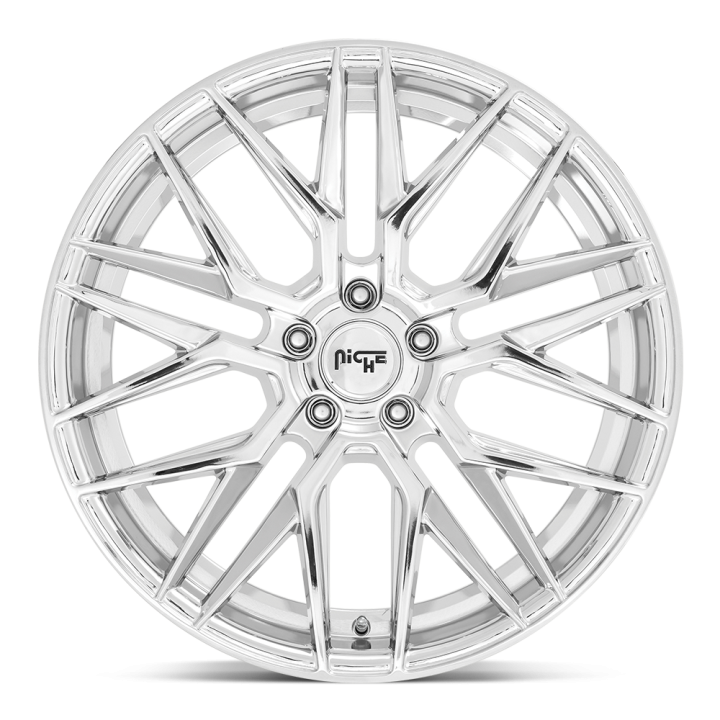 Alloy Wheel, Niche Road Wheels M249 GAMMA, 20x9.0, ET 35, 5x120, 74.1, Chrome - EDK.ro