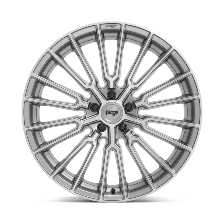 Alloy Wheel, Niche Road Wheels M251 PREMIO, 20x10.5, ET 35, 5x120, 72.56, Platinum - EDK.ro