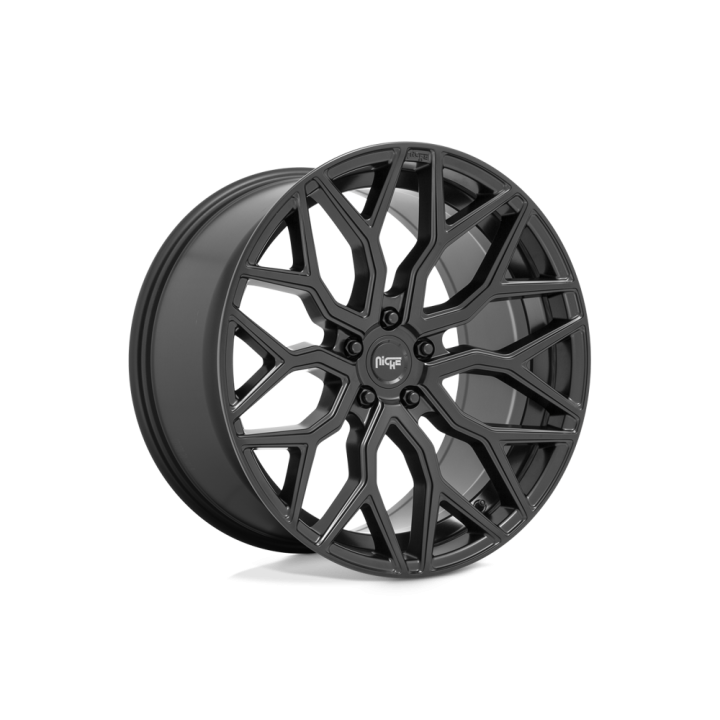 Alloy Wheel, Niche Road Wheels M261 MAZZANTI, 20x9.0, ET 35, 5x120, 72.56, Black - EDK.ro