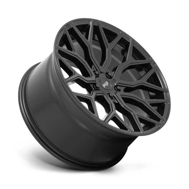 Jantă de Aluminiu, Niche Road Wheels M261 MAZZANTI, 22x10.0, ET 30, 5x120, 74.1, Negru - EDK.ro