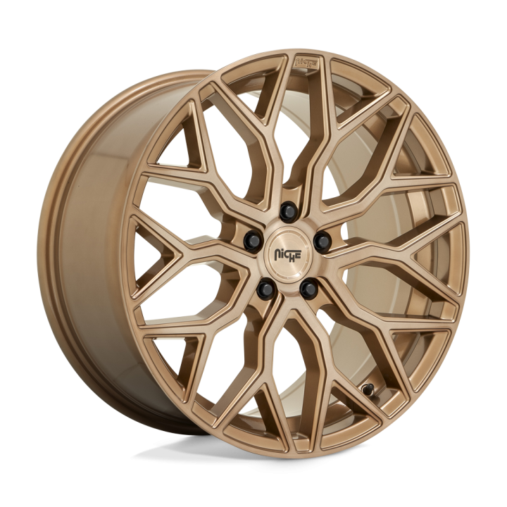 Alloy Wheel, Niche Road Wheels M263 MAZZANTI, 20x10.5, ET 35, 5x120, 72.56, Bronze - EDK.ro