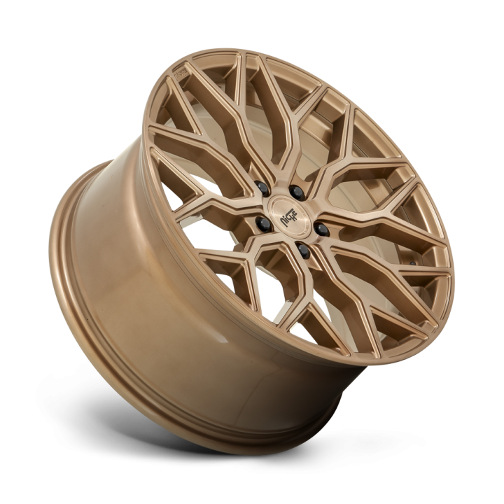 Jantă de Aluminiu, Niche Road Wheels M263 MAZZANTI, 20x10.5, ET 35, 5x120, 72.56, Bronz - EDK.ro