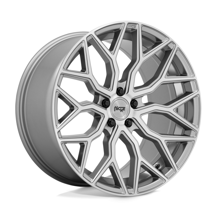 Jantă de Aluminiu, Niche Road Wheels M265 MAZZANTI, 20x10.5, ET 35, 5x120, 72.56, Antracit - EDK.ro