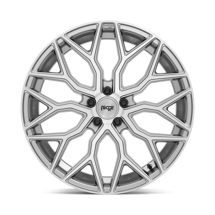 Alloy Wheel, Niche Road Wheels M265 MAZZANTI, 20x10.5, ET 35, 5x120, 72.56, Anthracite - EDK.ro