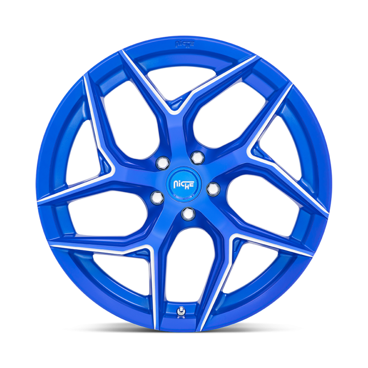 Jantă de Aluminiu, Niche Road Wheels M268 TORSION, 20x9.0, ET 35, 5x120, 72.56, Albastru - EDK.ro
