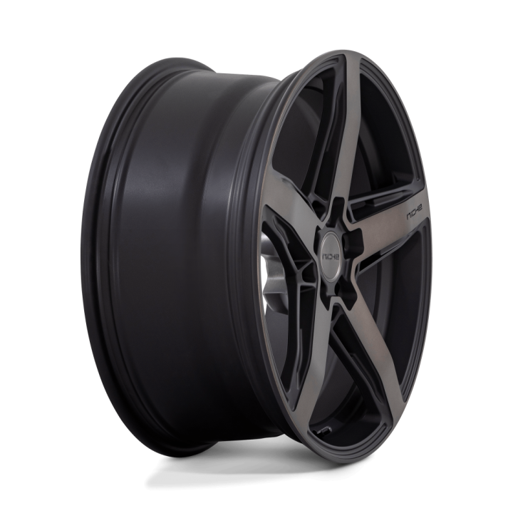 Alloy Wheel, Niche Road Wheels M271 TERAMO, 20x10.5, ET 35, 5x120, 72.56, Black - EDK.ro