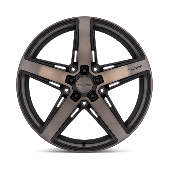 Alloy Wheel, Niche Road Wheels M271 TERAMO, 20x10.5, ET 35, 5x120, 72.56, Black - EDK.ro
