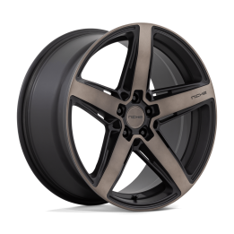 Alloy Wheel, Niche Road Wheels M271 TERAMO, 20x9.0, ET 35, 5x120, 72.56, Black - EDK.ro