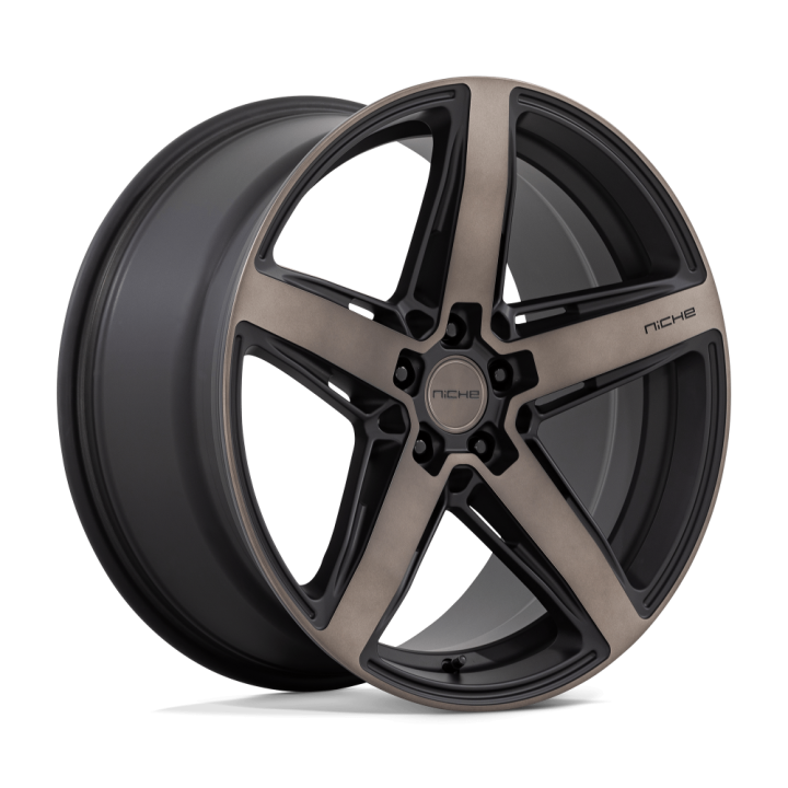 Alloy Wheel, Niche Road Wheels M271 TERAMO, 20x9.0, ET 35, 5x120, 72.56, Black - EDK.ro