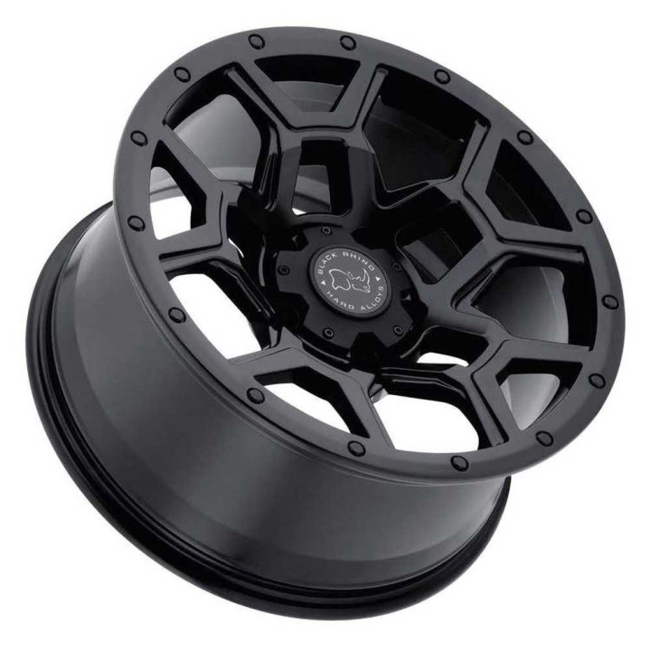 Alloy Wheel, Black Rhino OVERLAND, 17x8.0, ET 35, 5x120, 76.1, Black - EDK.ro