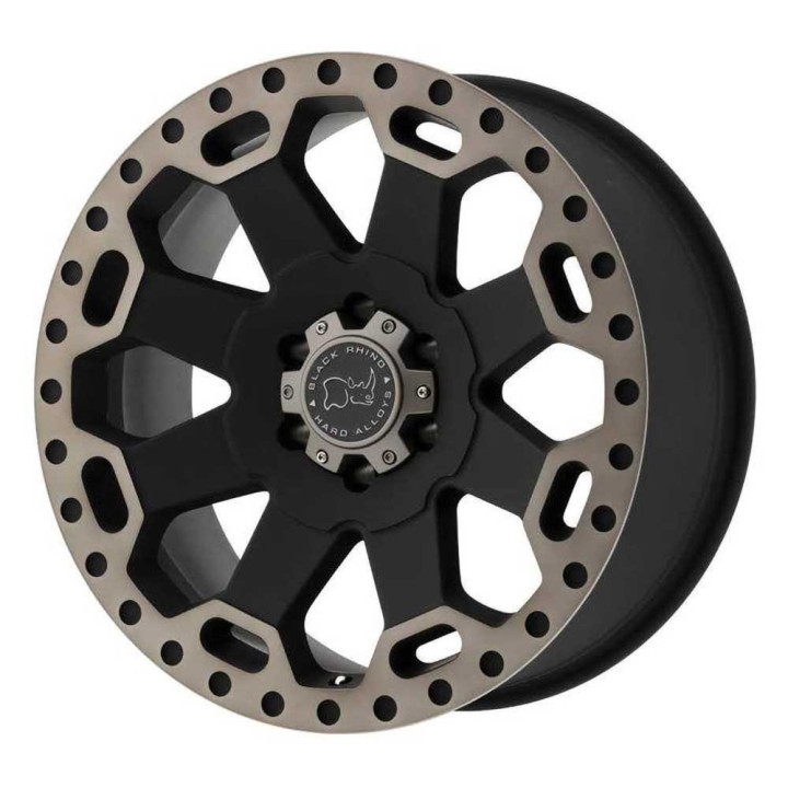 Alloy Wheel, Black Rhino WARLORD, 18x8.0, ET 35, 5x120, 76.1, Black - EDK.ro