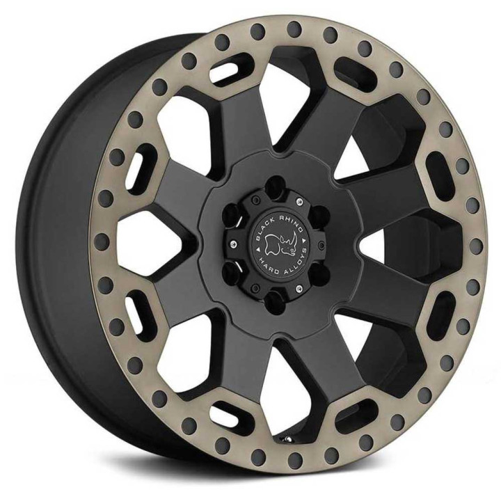 Alloy Wheel, Black Rhino WARLORD, 18x8.0, ET 35, 5x120, 76.1, Black - EDK.ro