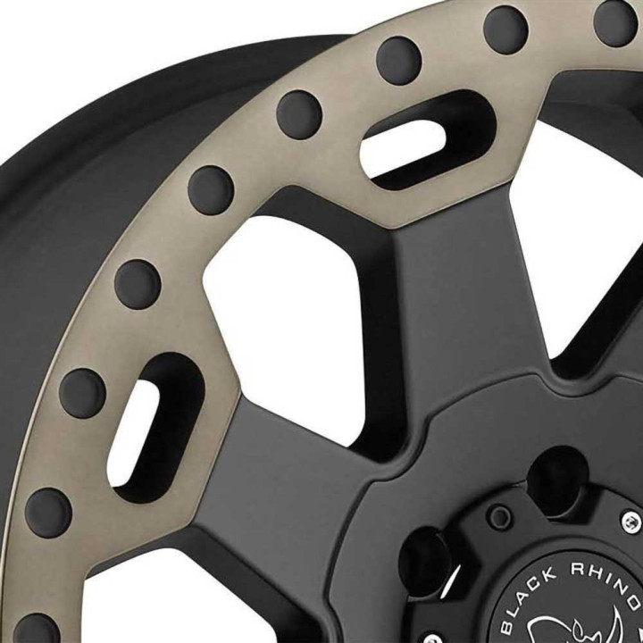 Alloy Wheel, Black Rhino WARLORD, 18x8.0, ET 35, 5x120, 76.1, Black - EDK.ro