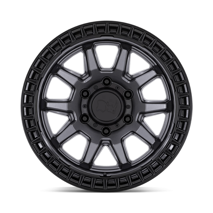 Alloy Wheel, Black Rhino CALICO, 17x8.5, ET 34, 5x120, 74.1, Black - EDK.ro