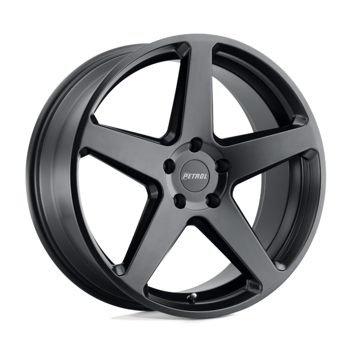 Jantă de Aluminiu, Petrol P2C, 20x8.5, ET 35, 5x120, 76.1, Negru - EDK.ro
