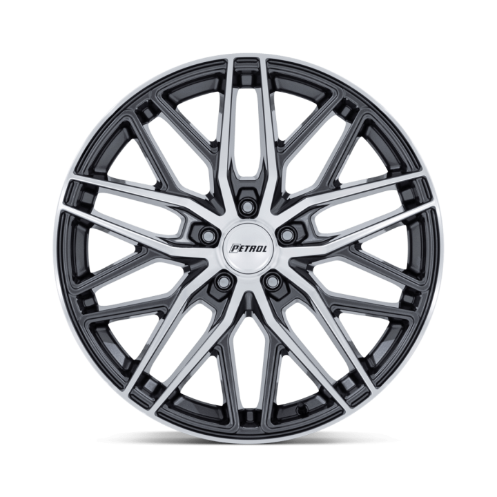 Alloy Wheel, Petrol PE004 P3E, 18x8.0, ET 40, 5x120, 74.1, Gunmetal - EDK.ro
