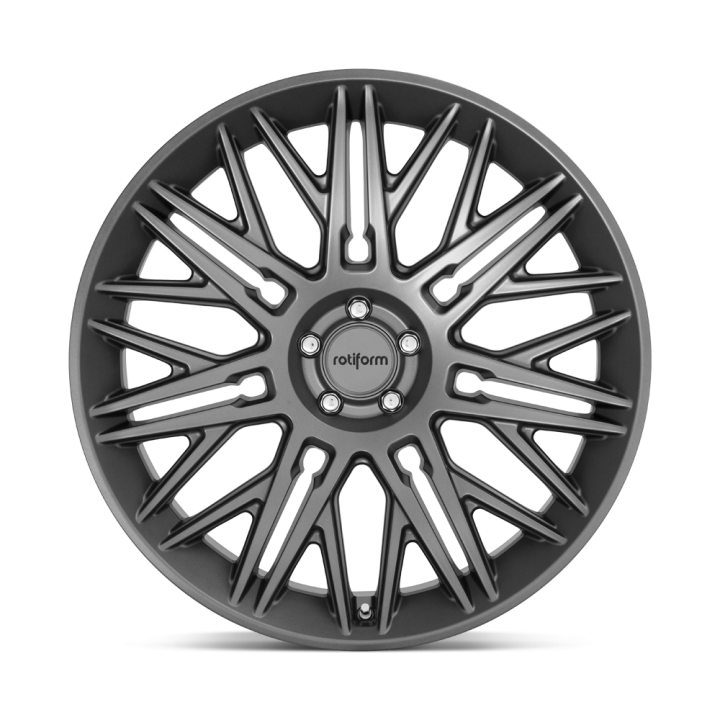 Alloy Wheel, Rotiform R163 JDR, 22x10.0, ET 30, 5x120, 72.56, Anthracite - EDK.ro