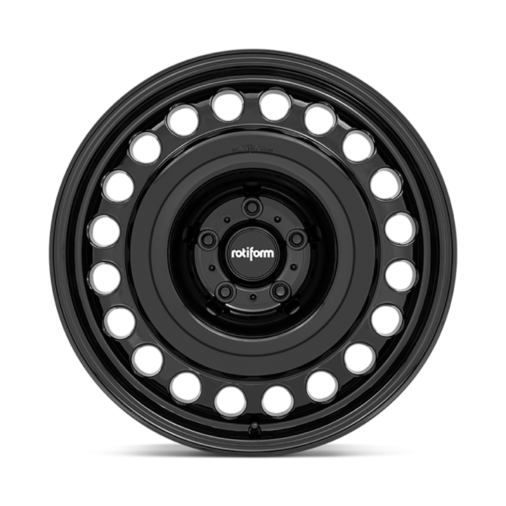 Alloy Wheel, Rotiform R191 STL, 20x9.0, ET 30, 5x120, 72.56, Black - EDK.ro