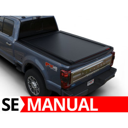 Manual Roll Top Tonneau Bed Cover, Tessera 4x4 SE, Ford F-250 Bed Length 6.7 Feet 2023 - Present - EDK.ro