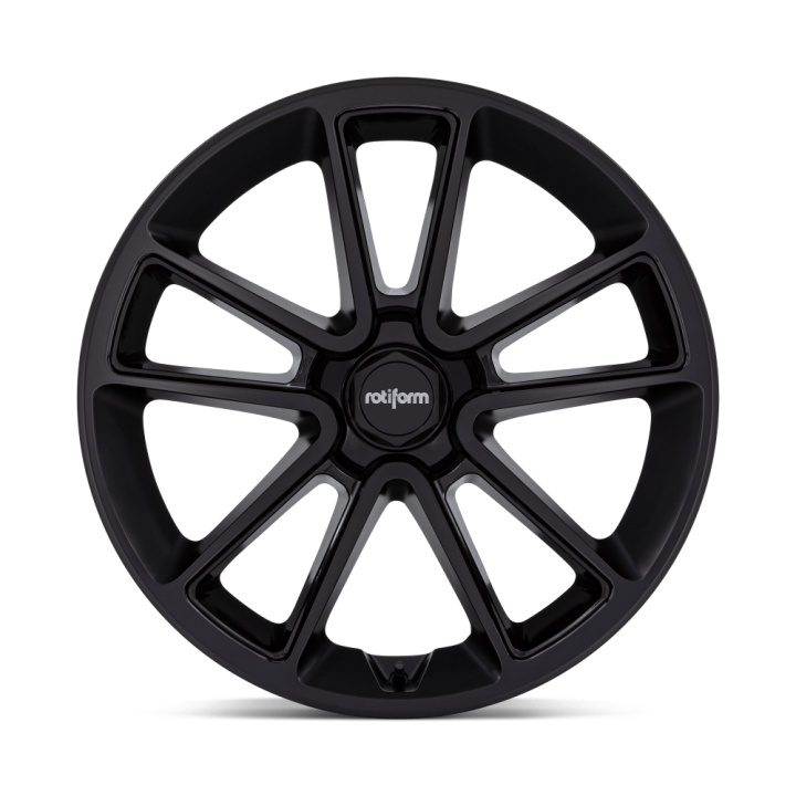 Alloy Wheel, Rotiform R194 BTL, 21x9.0, ET 15, 5x120, 74.1, Black - EDK.ro