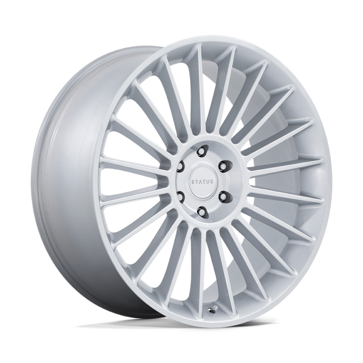 Jantă de Aluminiu, STATUS VENTI, 24x10.0, ET 35, 5x120, 72.56, Argintiu - EDK.ro