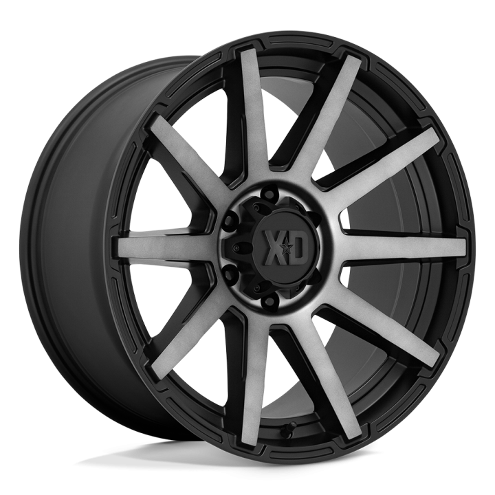 Jantă de Aluminiu, XD Series XD847 OUTBREAK, 20x9.0, ET 30, 5x120, 74.1, Negru - EDK.ro