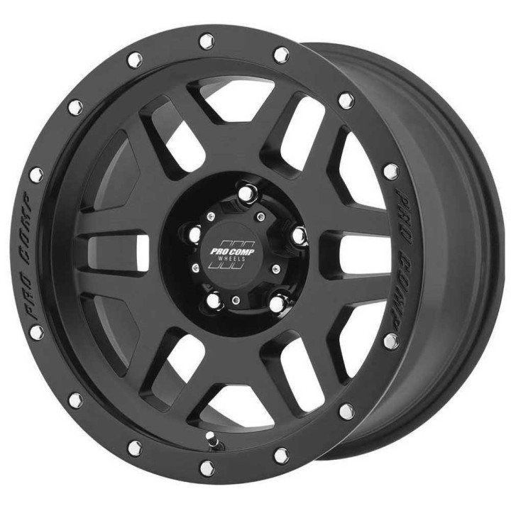 Alloy Wheel, Pro Comp 5041, 17x9.0, ET -6, 5x127, 83.1, Black - EDK.ro