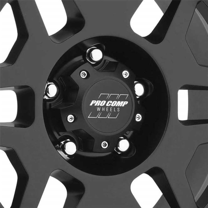 Jantă de Aluminiu, Pro Comp 5041, 17x9.0, ET -6, 5x127, 83.1, Negru - EDK.ro