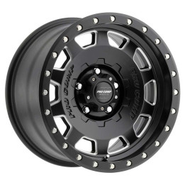 Jantă de Aluminiu, Pro Comp 5160, 17x9.0, ET -6, 5x127, 71.5, Negru - EDK.ro