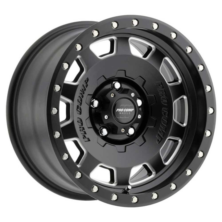 Alloy Wheel, Pro Comp 5160, 17x9.0, ET -6, 5x127, 71.5, Black - EDK.ro