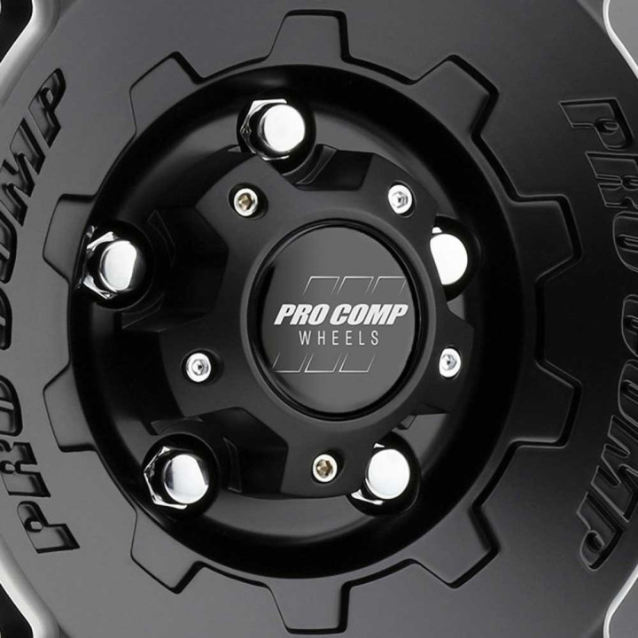 Alloy Wheel, Pro Comp 5160, 17x9.0, ET -6, 5x127, 71.5, Black - EDK.ro