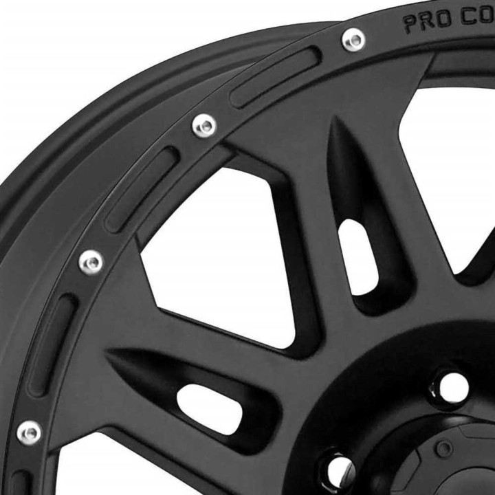 Alloy Wheel, Pro Comp 7005, 17x9.0, ET -6, 5x127, 83.06, Black - EDK.ro