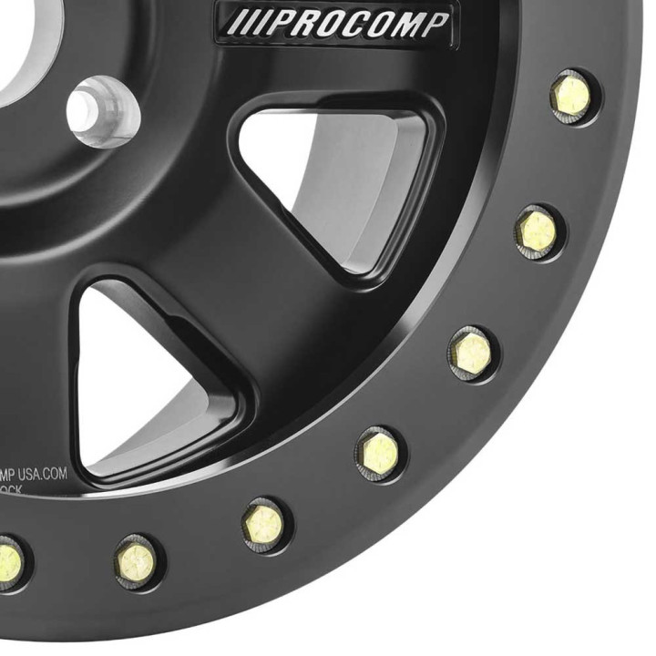 Alloy Wheel, Pro Comp, 17x9.0, ET -6, 5x127, 71.5, Black - EDK.ro