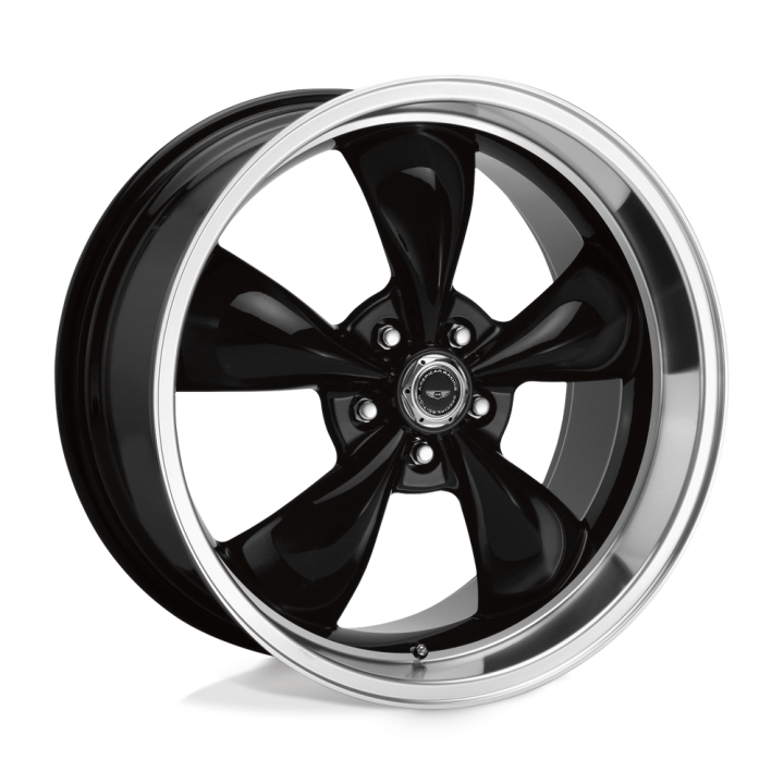 Alloy Wheel, American Racing AR105 TORQ THRUST M, 17x8.0, ET 0, 5x127, 78.1, Black - EDK.ro