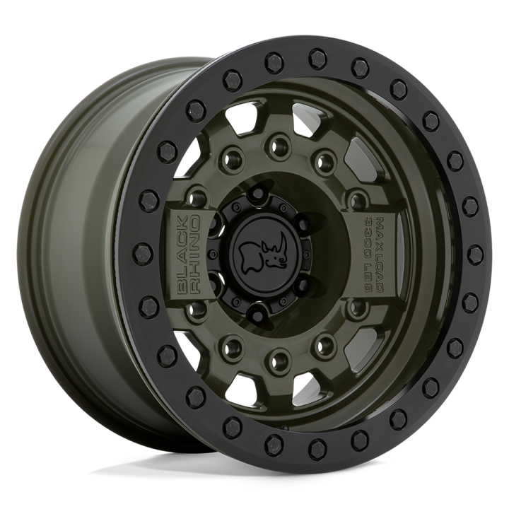 Jantă de Aluminiu, Black Rhino AVENGER Beadlock, 17x8.5, ET -32, 5x127, 71.5, Negru - EDK.ro