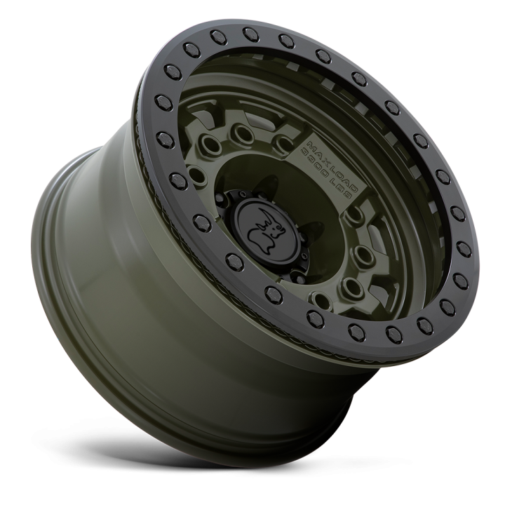 Jantă de Aluminiu, Black Rhino AVENGER Beadlock, 17x8.5, ET -32, 5x127, 71.5, Negru - EDK.ro
