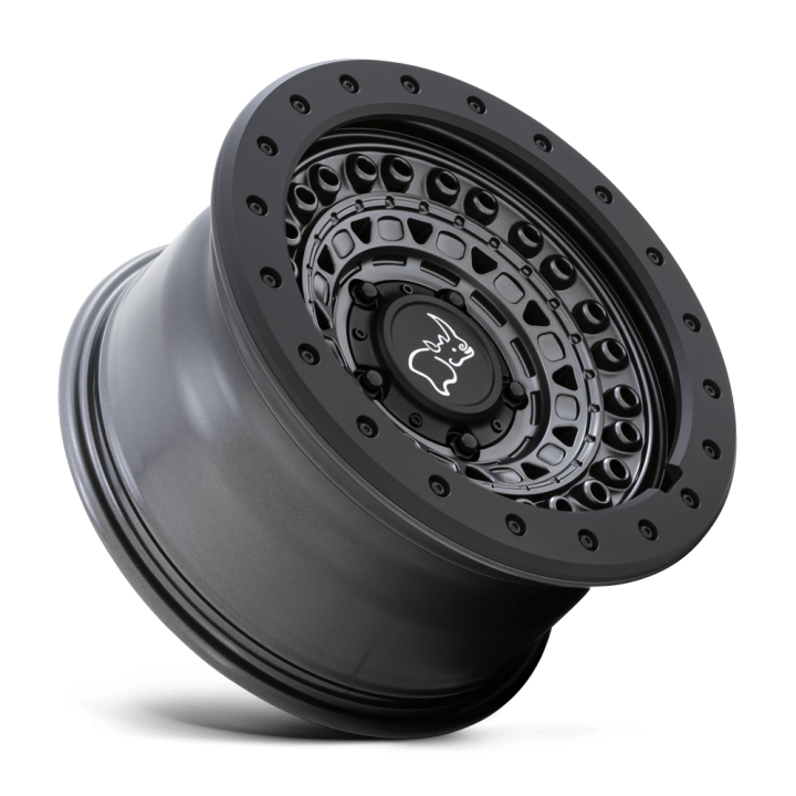 Alloy Wheel, Black Rhino BARRICADE, 18x9.0, ET -18, 5x127, 71.5, Black - EDK.ro