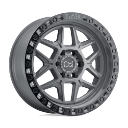 Alloy Wheel, Black Rhino BATTLESHIP, 17x9.0, ET 0, 5x127, 71.5, Black - EDK.ro