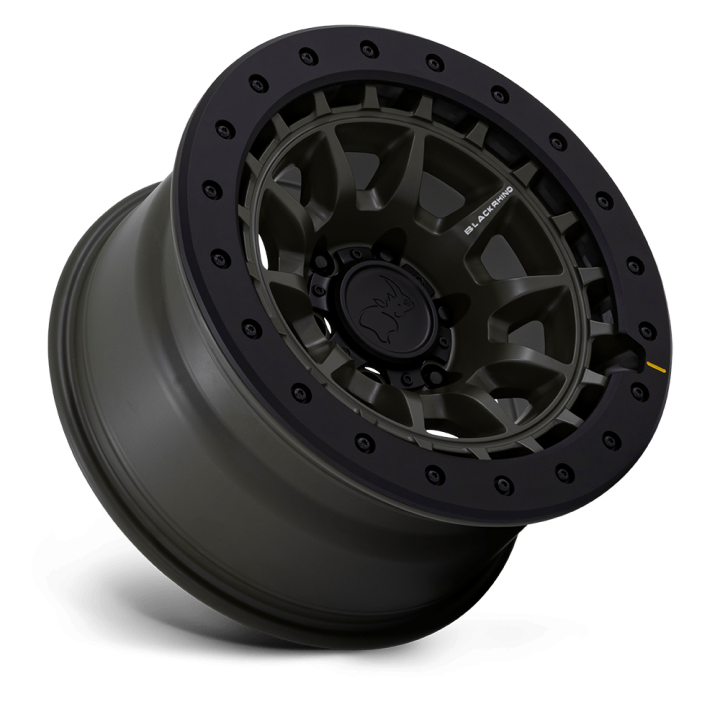 Jantă de Aluminiu, Black Rhino BR016 TUSK, 17x8.5, ET -10, 5x127, 71.5, Negru - EDK.ro
