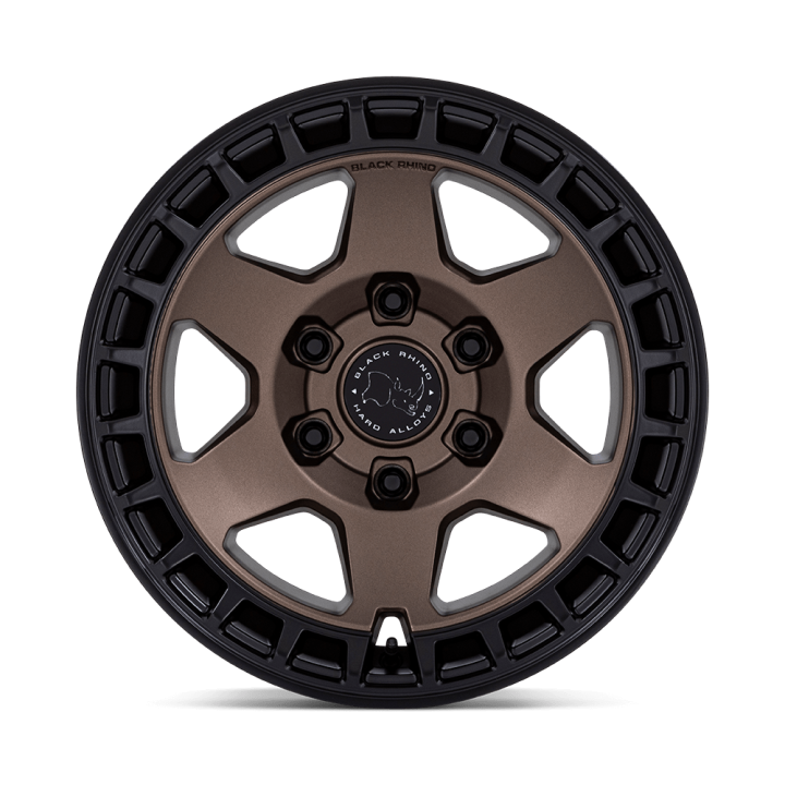 Alloy Wheel, Black Rhino BR022 BAHARI, 17x8.5, ET -10, 5x127, 71.5, Black - EDK.ro