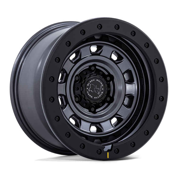 Jantă de Aluminiu, Black Rhino BR023 XPLORER, 17x9.0, ET -12, 5x127, 71.5, Negru - EDK.ro