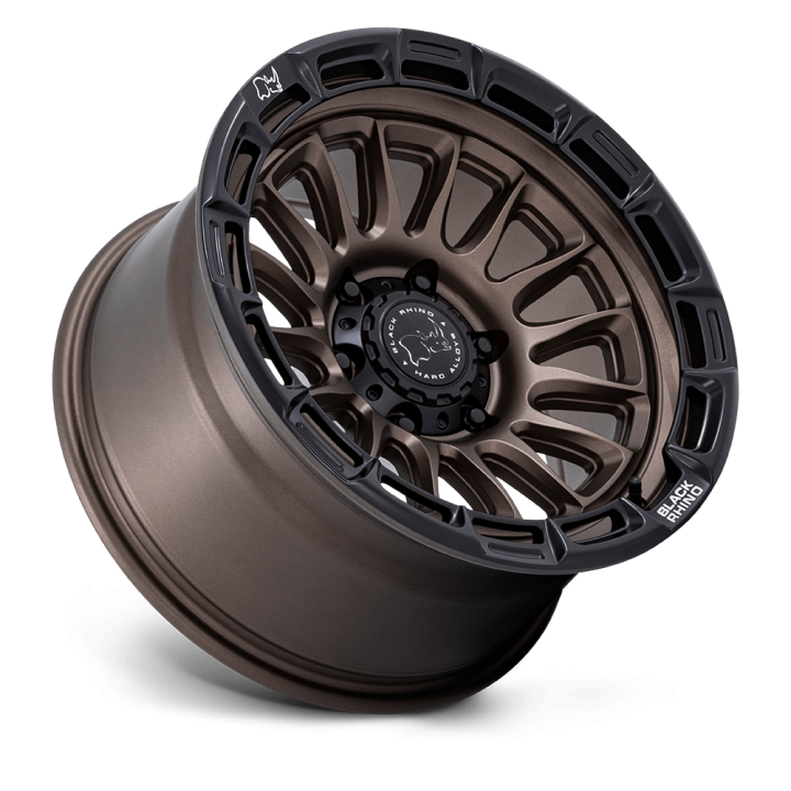 Alloy Wheel, Black Rhino BR025 RIVAL, 17x9.0, ET -12, 5x127, 71.5, Black - EDK.ro
