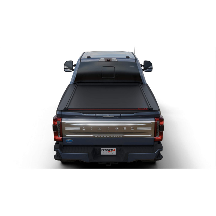 Manual Roll Top Tonneau Bed Cover, Tessera 4x4 SE, Ford F-350 Bed Length 8.0 Feet 2023 - Present - EDK.ro