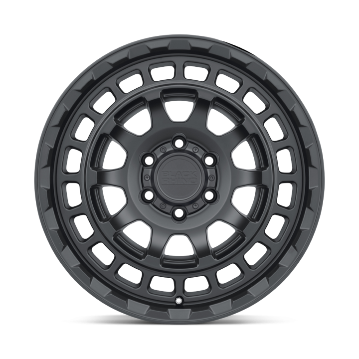 Alloy Wheel, Black Rhino CHAMBER, 17x8.5, ET -18, 5x127, 71.5, Black - EDK.ro